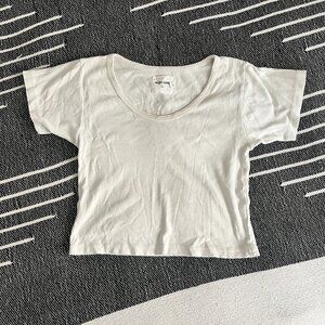 RUDY JUDE CROPPED T SHIRT SIZE MEDIUM